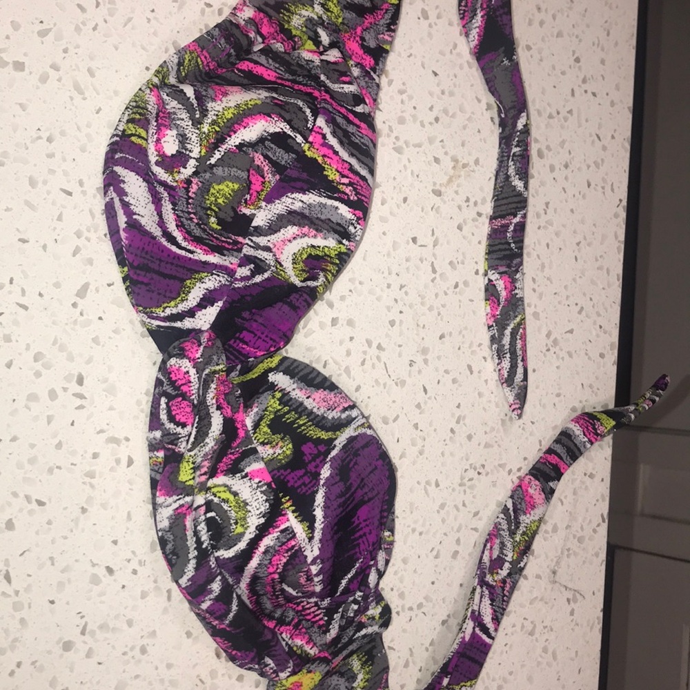 Strapless Converse Bikini Top